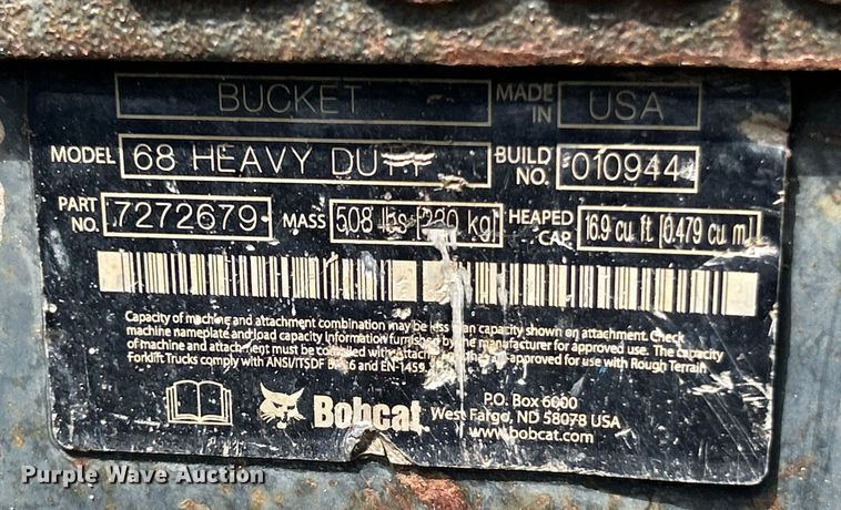 image for item EK4966 2017 Bobcat T590 tracked skid steer loader