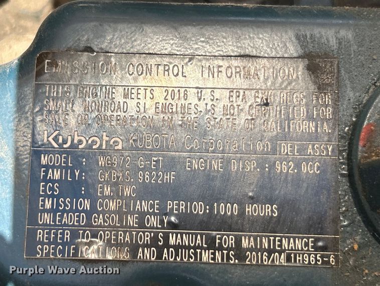 image for item EK4967 2016 Haulotte 45XA boom lift