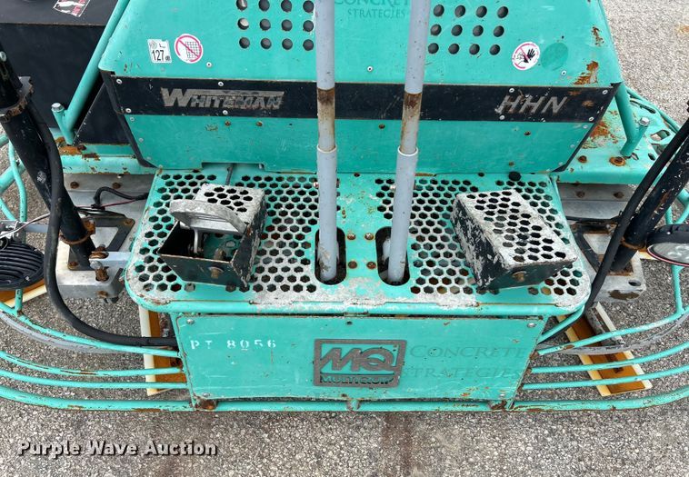 image for item EK4978 2017 Whiteman HHNG5 power trowel