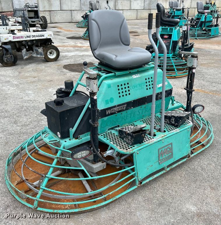 image for item EK4984 2017 Whiteman HHNG5 power trowel