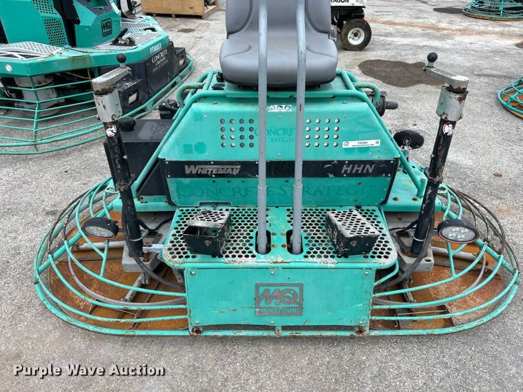 image for item EK4984 2017 Whiteman HHNG5 power trowel