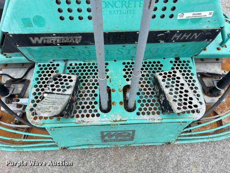 image for item EK4984 2017 Whiteman HHNG5 power trowel