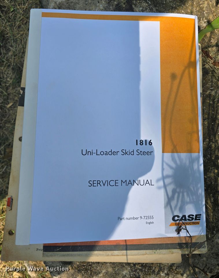 image for item EK6255 1977 Case 1816B skid steer loader