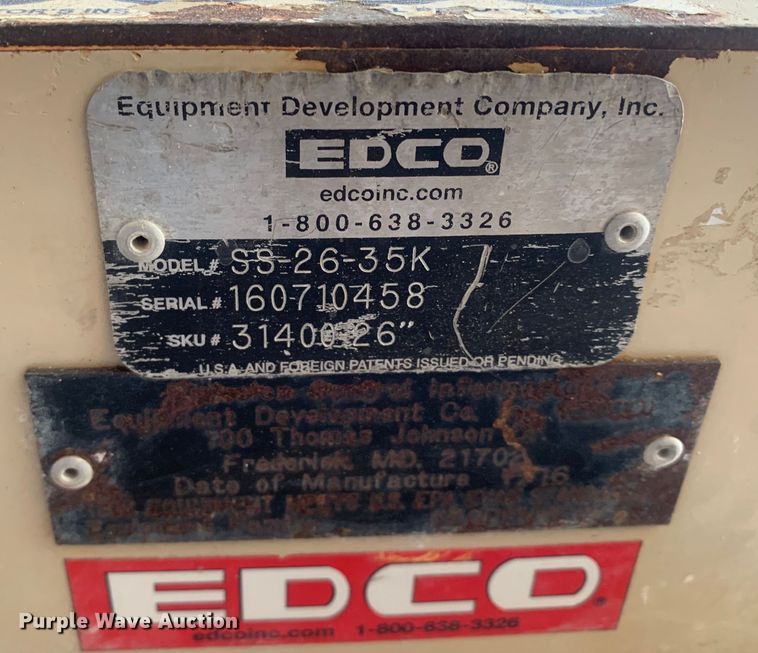 image for item JT9818 Edco SS2635K concrete saw