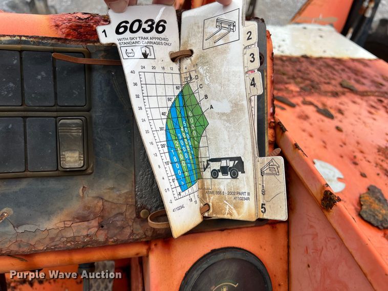 image for item LV9026 2006 JLG Sky Trak 6036 telehandler