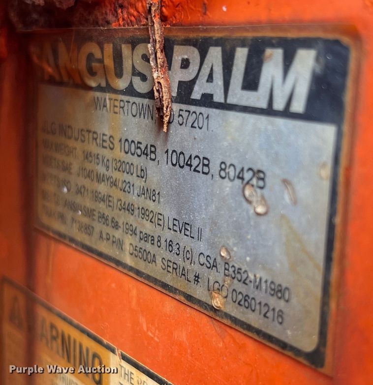 image for item LV9026 2006 JLG Sky Trak 6036 telehandler