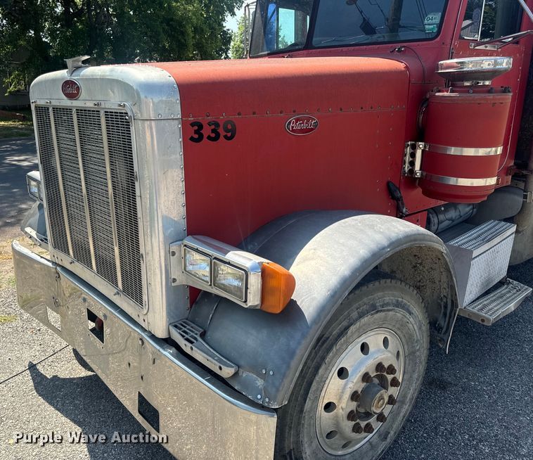 image for item MJ9481 1987 Peterbilt 379 dump truck