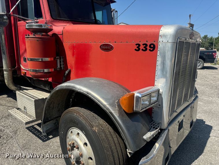 image for item MJ9481 1987 Peterbilt 379 dump truck