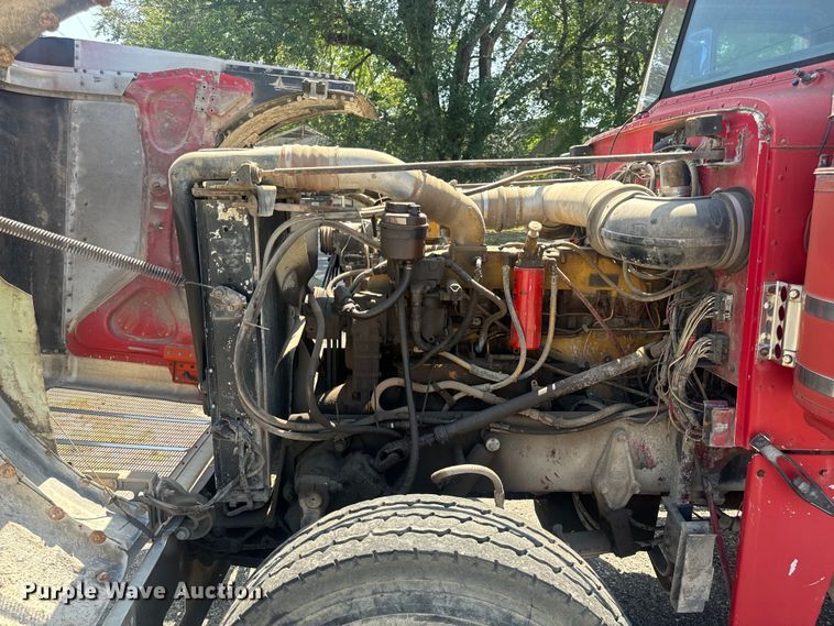 image for item MJ9481 1987 Peterbilt 379 dump truck