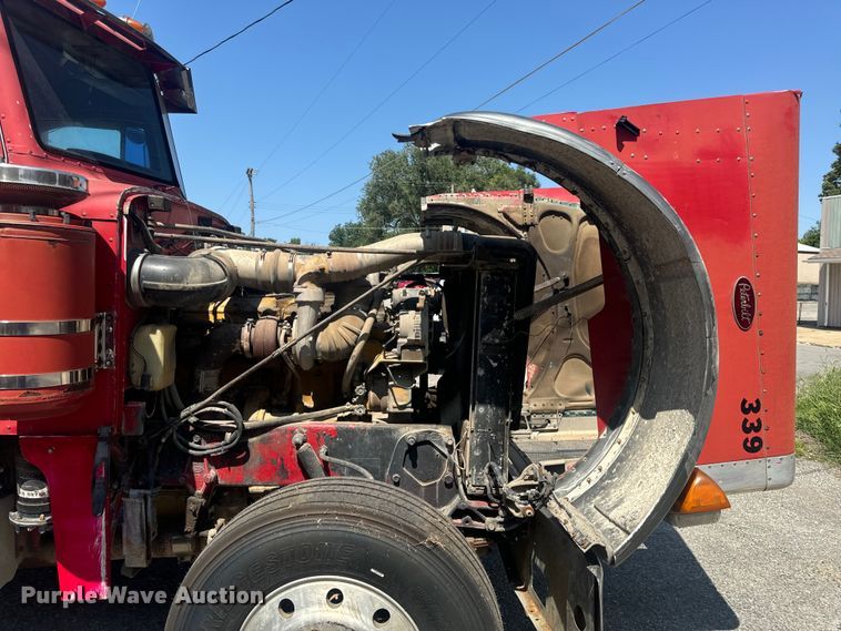 image for item MJ9481 1987 Peterbilt 379 dump truck