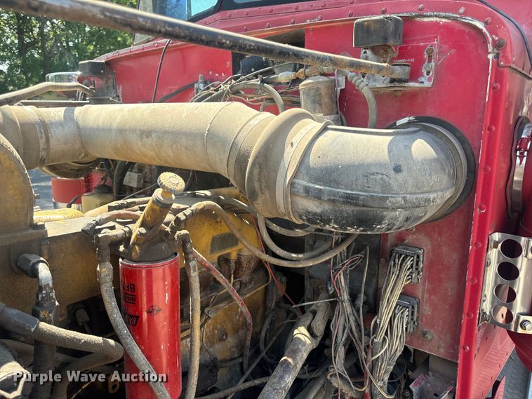 image for item MJ9481 1987 Peterbilt 379 dump truck