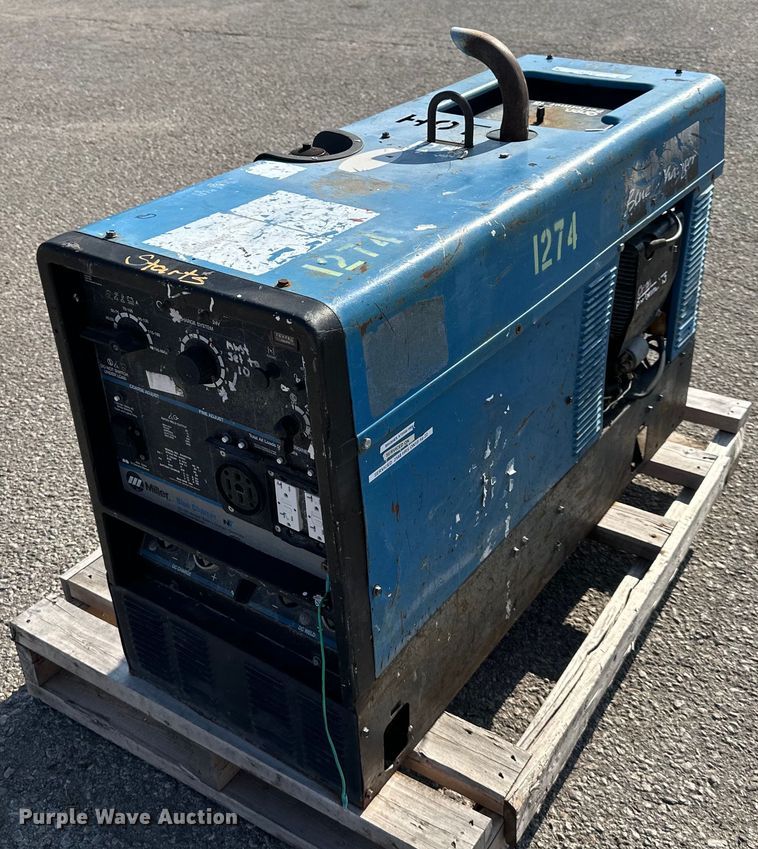image for item NL9141 Miller  Blue Charger  welder/generator