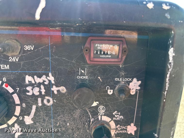 image for item NL9141 Miller  Blue Charger  welder/generator