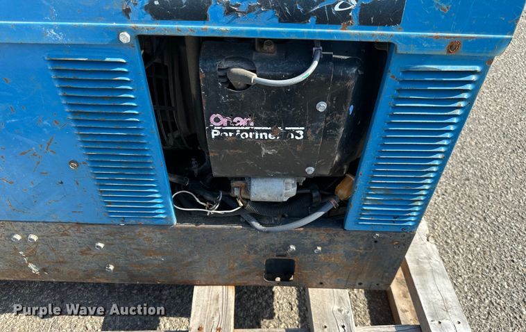 image for item NL9141 Miller  Blue Charger  welder/generator