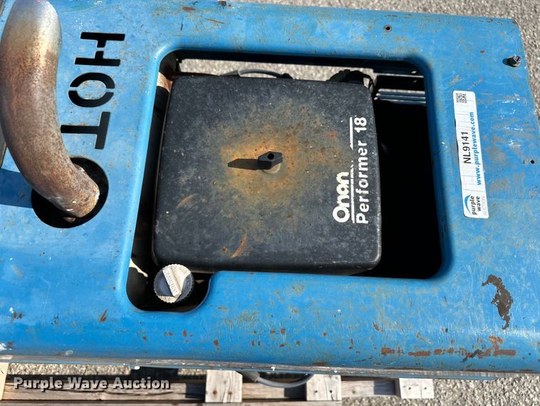 image for item NL9141 Miller  Blue Charger  welder/generator