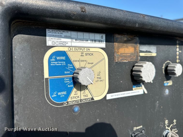 image for item NL9142 Miller  Trailblazer 325 welder/generator