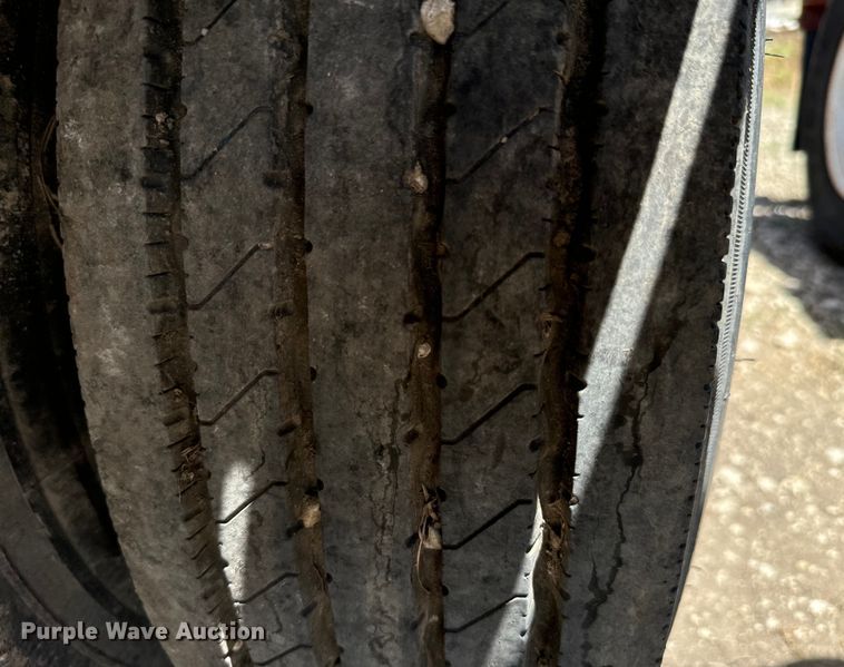 image for item NQ9656 1978 Transcraft  drop deck equipment trailer