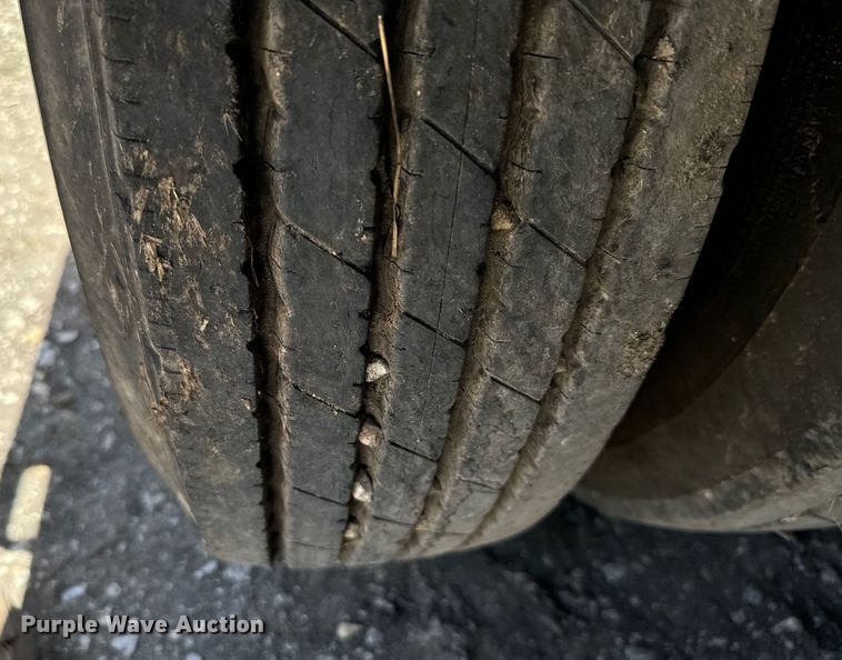 image for item NQ9656 1978 Transcraft  drop deck equipment trailer