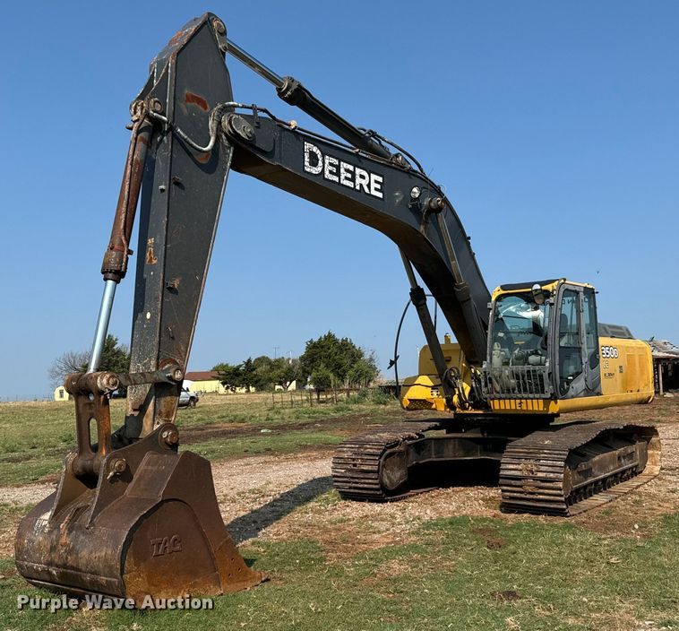 image for item NQ9689 2008 John Deere 350D LC excavator