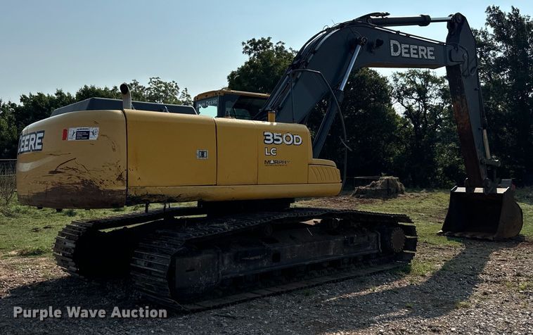 image for item NQ9689 2008 John Deere 350D LC excavator