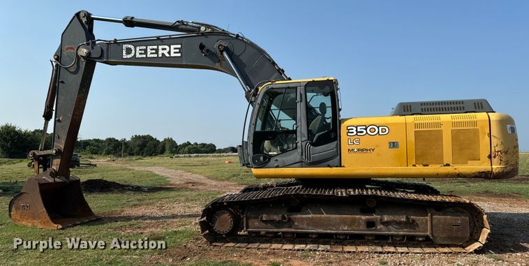 image for item NQ9689 2008 John Deere 350D LC excavator
