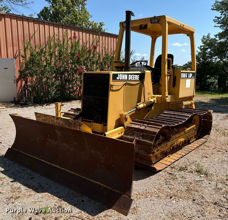 image for item NQ9707 1998 John Deere 550G dozer