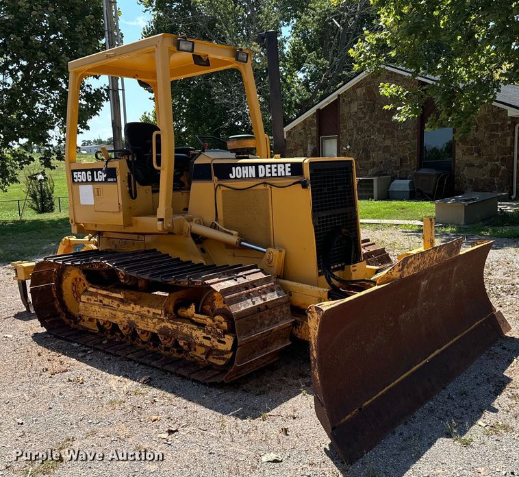 image for item NQ9707 1998 John Deere 550G dozer