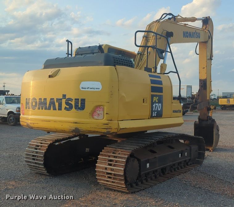 image for item NW9584 2015 Komatsu PC170LC-10 excavator