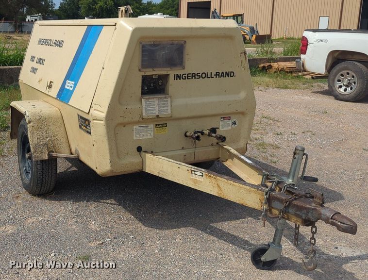 image for item NW9600 Ingersoll Rand 185 air compressor