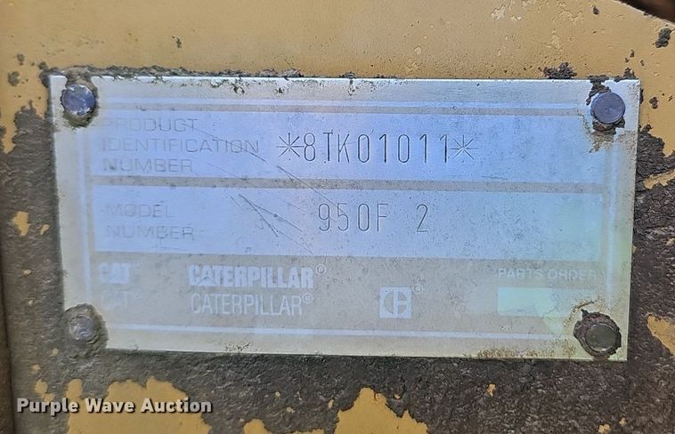 image for item NX9000 1994 Caterpillar  950F Series II wheel loader