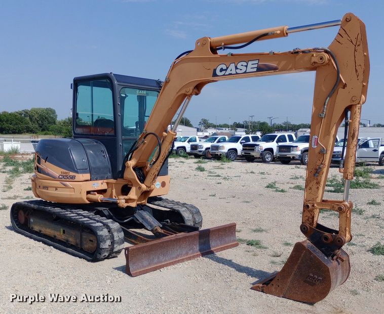 image for item NY9317 2013 Case CX55B mini excavator