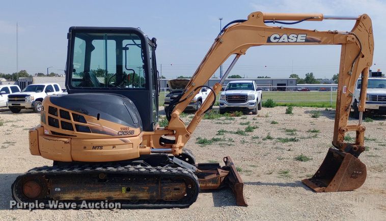 image for item NY9317 2013 Case CX55B mini excavator