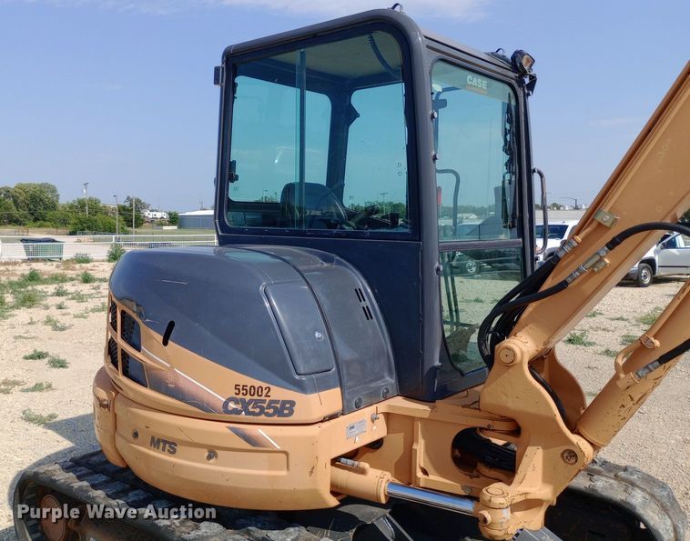 image for item NY9317 2013 Case CX55B mini excavator