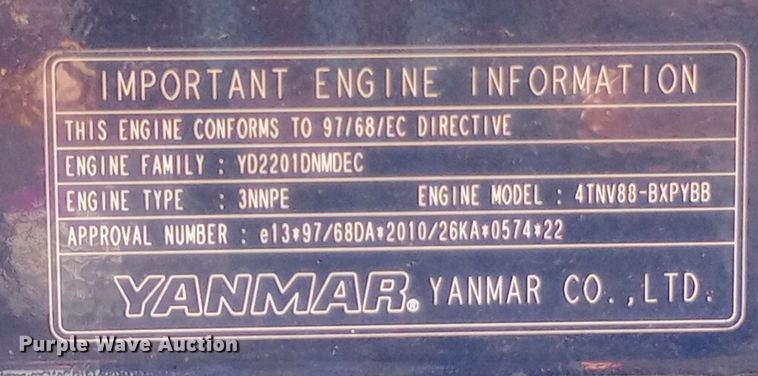 image for item NY9317 2013 Case CX55B mini excavator