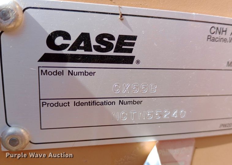 image for item NY9317 2013 Case CX55B mini excavator