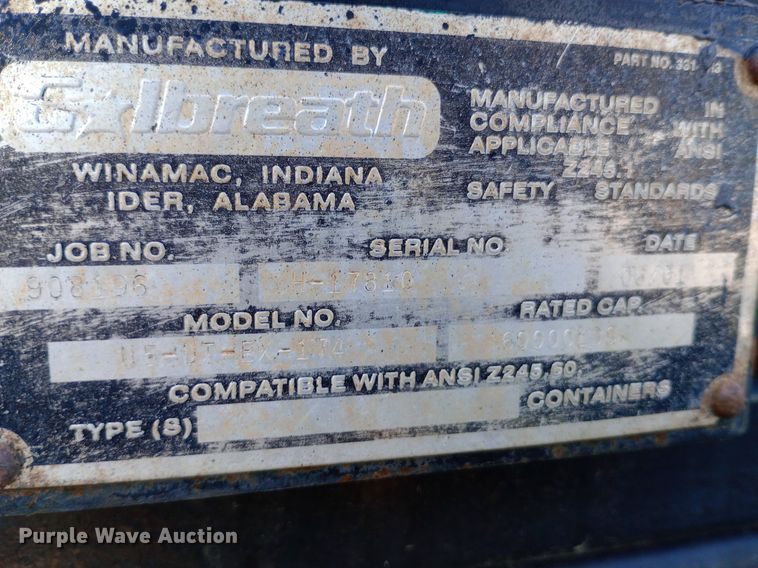 image for item NY9326 2007 Mack CV713 roll-off container truck