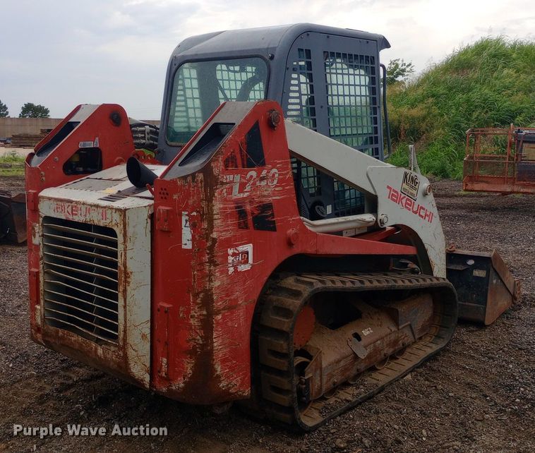 image for item NY9329 2010 Takeuchi TL240 tracked skid steer loader