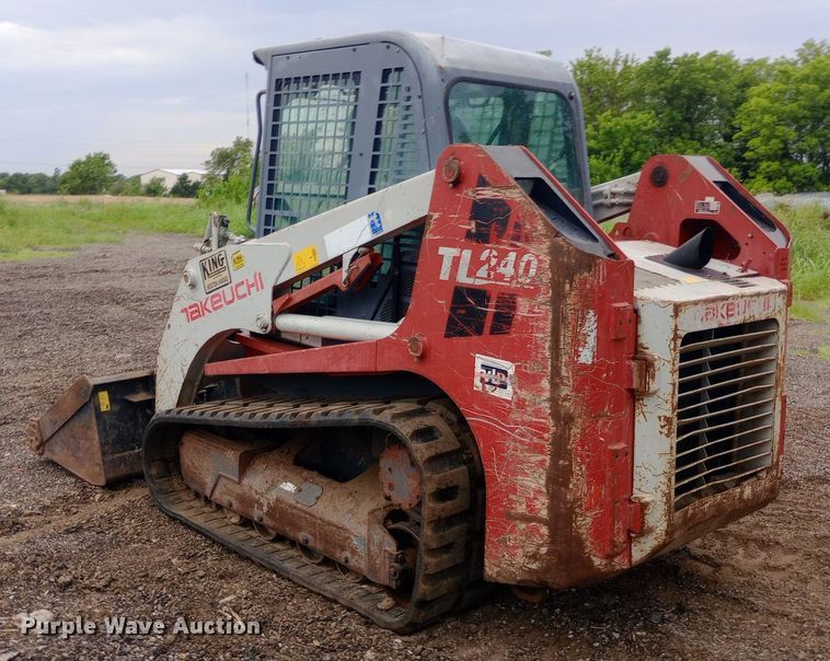 image for item NY9329 2010 Takeuchi TL240 tracked skid steer loader