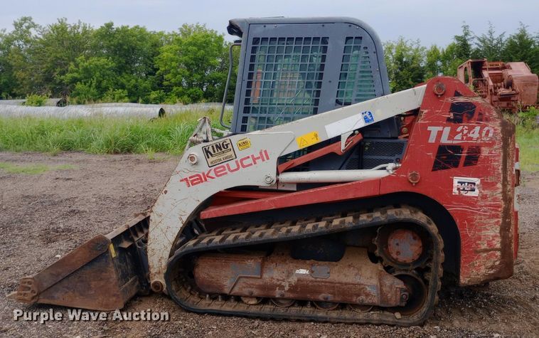 image for item NY9329 2010 Takeuchi TL240 tracked skid steer loader