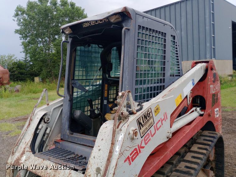 image for item NY9329 2010 Takeuchi TL240 tracked skid steer loader