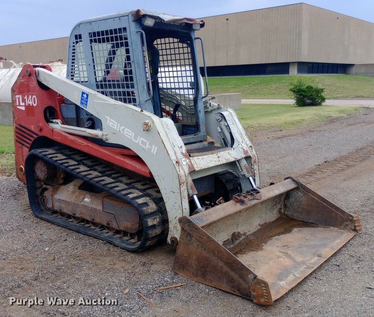 image for item NY9333 Takeuchi TL140 tracked skid steer loader