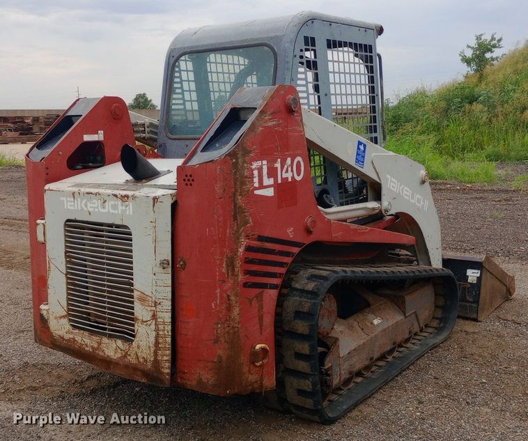 image for item NY9333 Takeuchi TL140 tracked skid steer loader