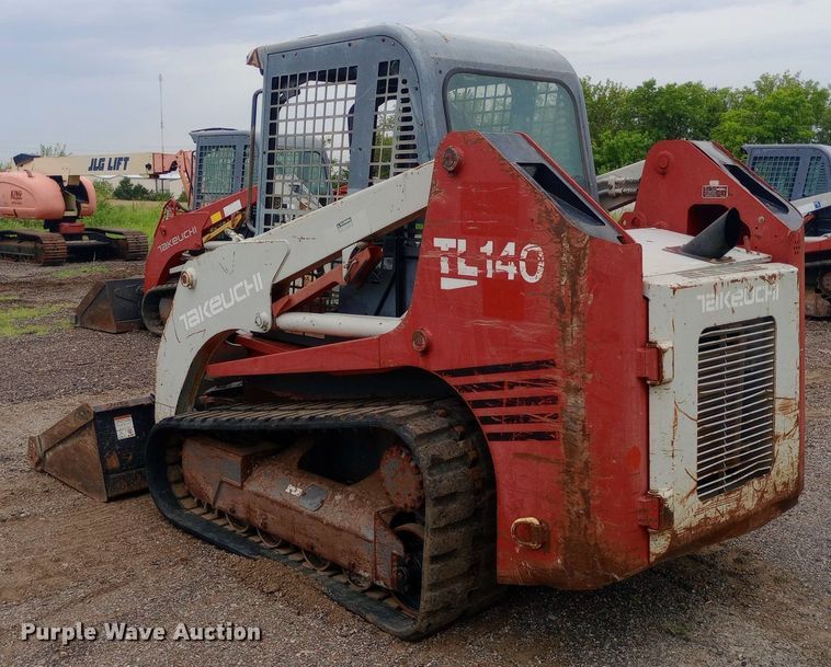image for item NY9333 Takeuchi TL140 tracked skid steer loader