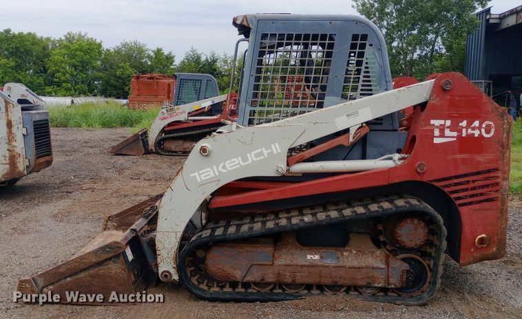 image for item NY9333 Takeuchi TL140 tracked skid steer loader