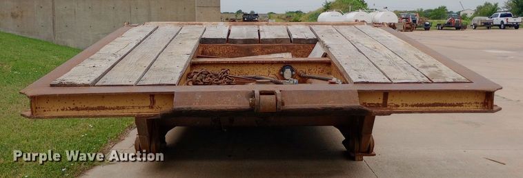 image for item NY9334 1994 Load King 403 DF lowboy equipment trailer