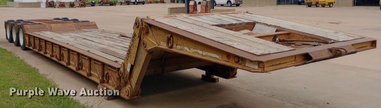 image for item NY9334 1994 Load King 403 DF lowboy equipment trailer