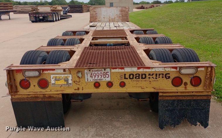 image for item NY9334 1994 Load King 403 DF lowboy equipment trailer