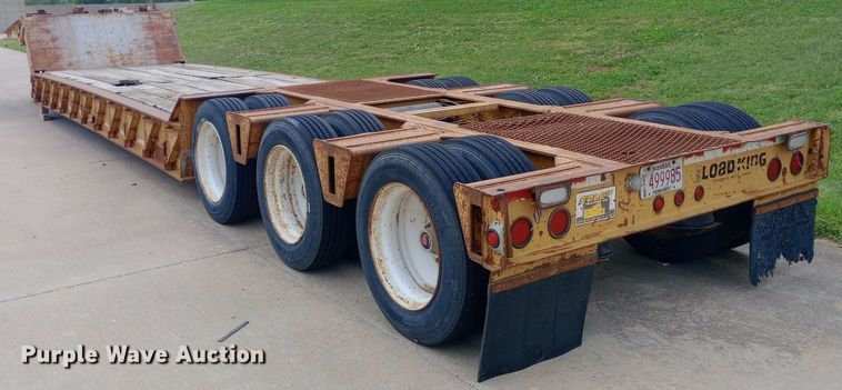 image for item NY9334 1994 Load King 403 DF lowboy equipment trailer