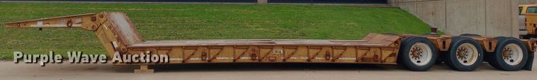 image for item NY9334 1994 Load King 403 DF lowboy equipment trailer