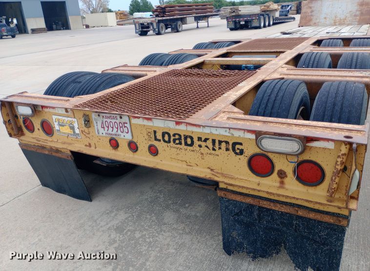 image for item NY9334 1994 Load King 403 DF lowboy equipment trailer